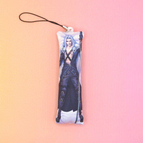 Sephiroth Mini Dakimakura Phone Strap