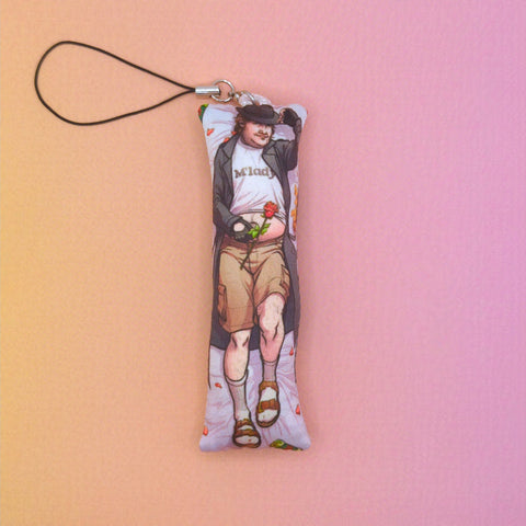 Euphoric Gentlesir Mini Dakimakura Phone Strap