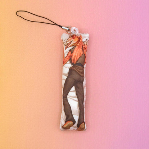 Jar Jar Twinks Mini Dakimakura Phone Strap